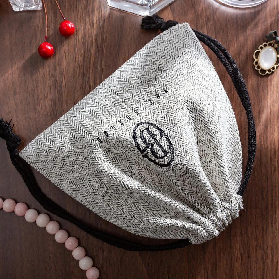 Cotton Drawstring Pouch — image 2
