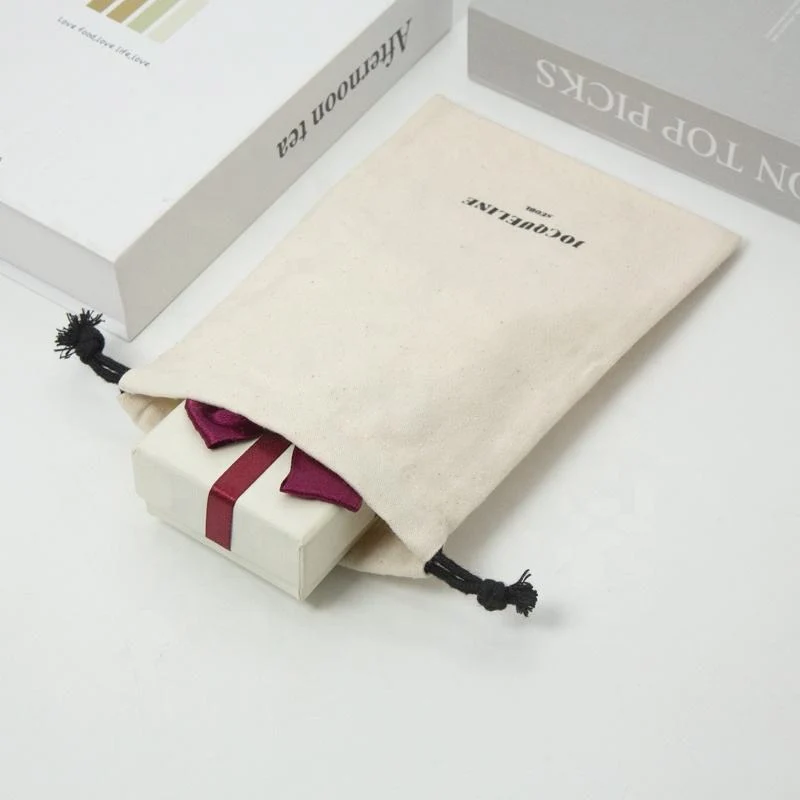 Cotton Drawstring Pouch — image 4