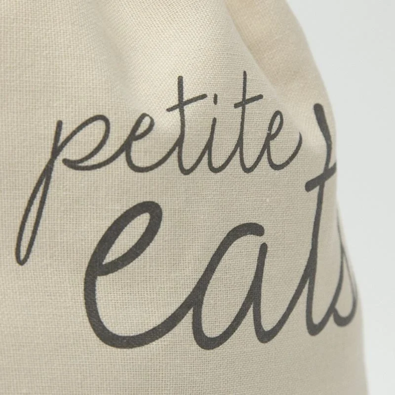 Textured Fabric Drawstring Pouch — image 6