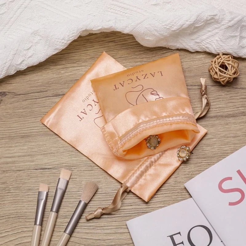 Satin Drawstring Pouch — image 5
