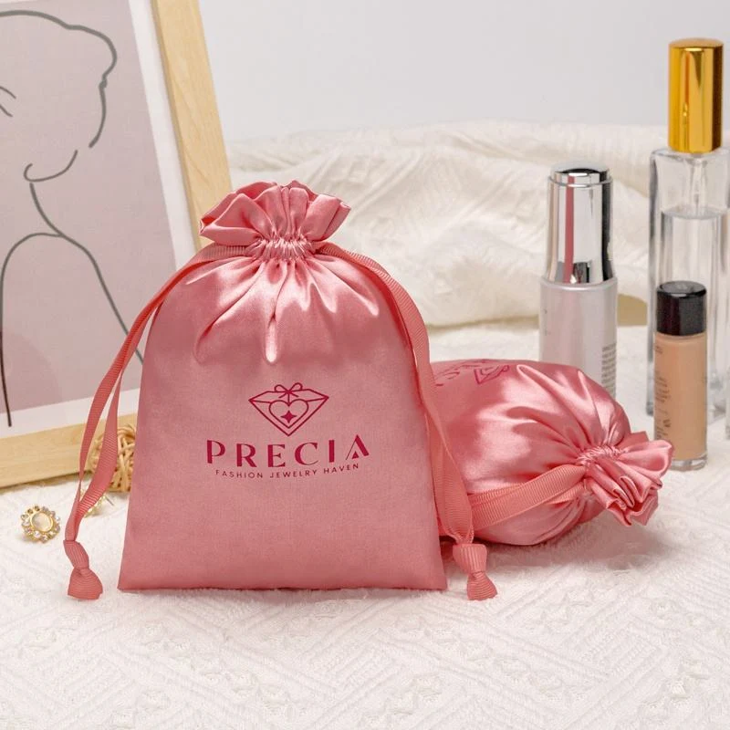 Satin Drawstring Pouch — image 2