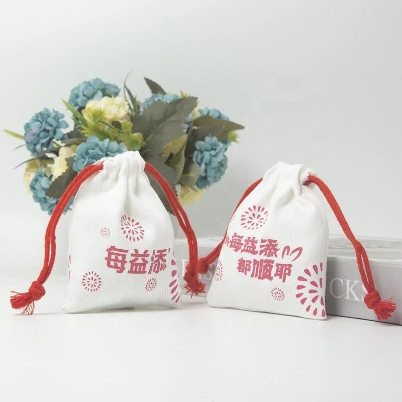 Cotton Drawstring Pouch — image 2