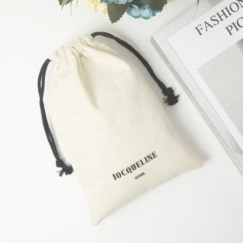 Cotton Drawstring Pouch — image 3