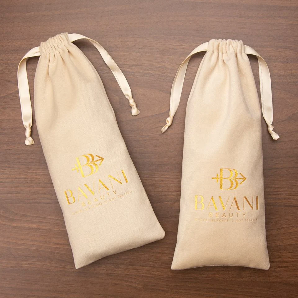 Velvet Drawstring Pouch — image 3
