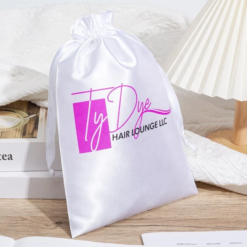 Satin Drawstring Pouch — image 2