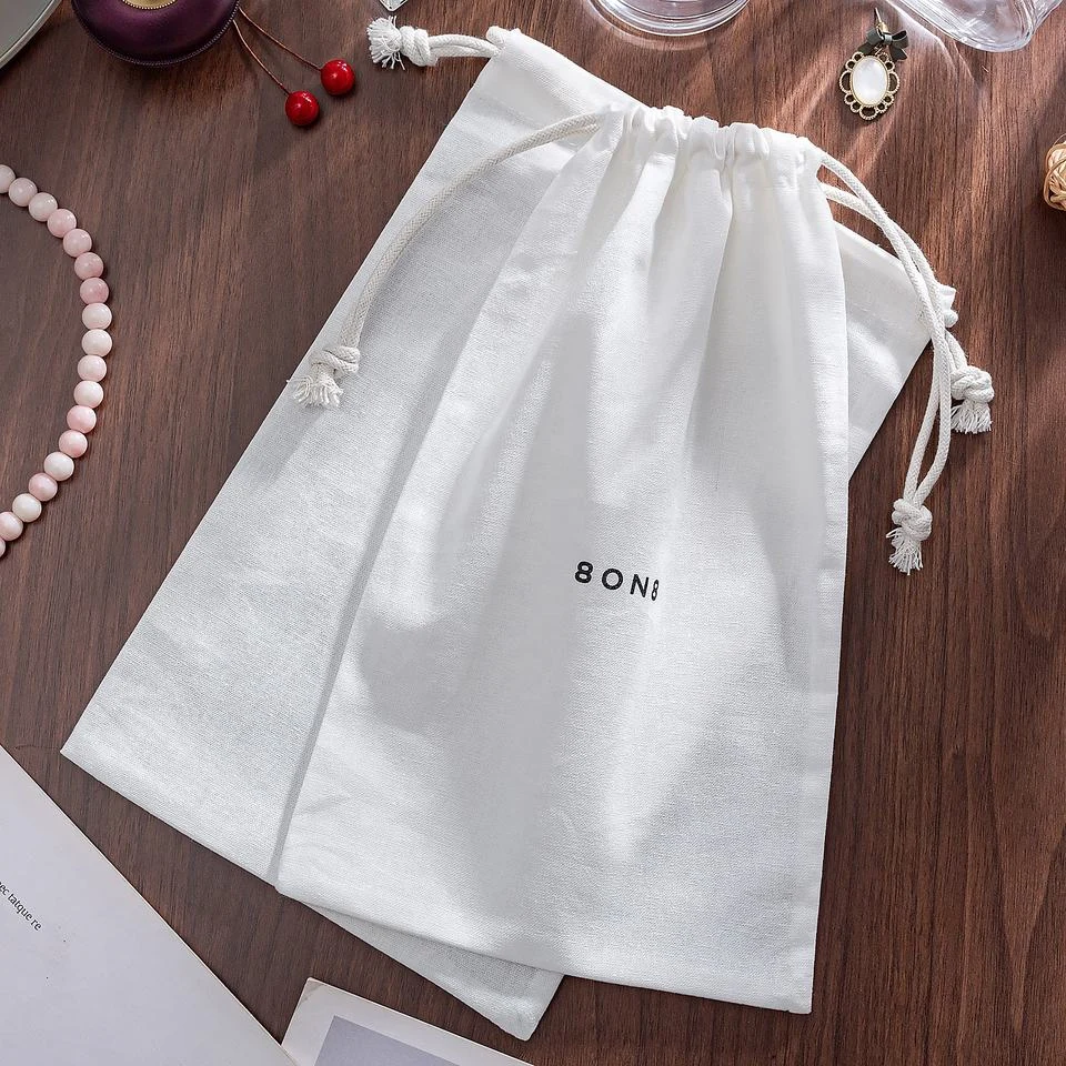 Cotton Drawstring Pouch — image 3