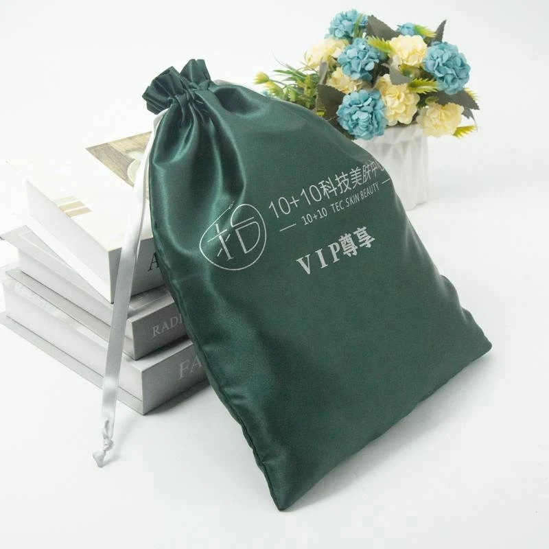 Satin Drawstring Pouch — image 3