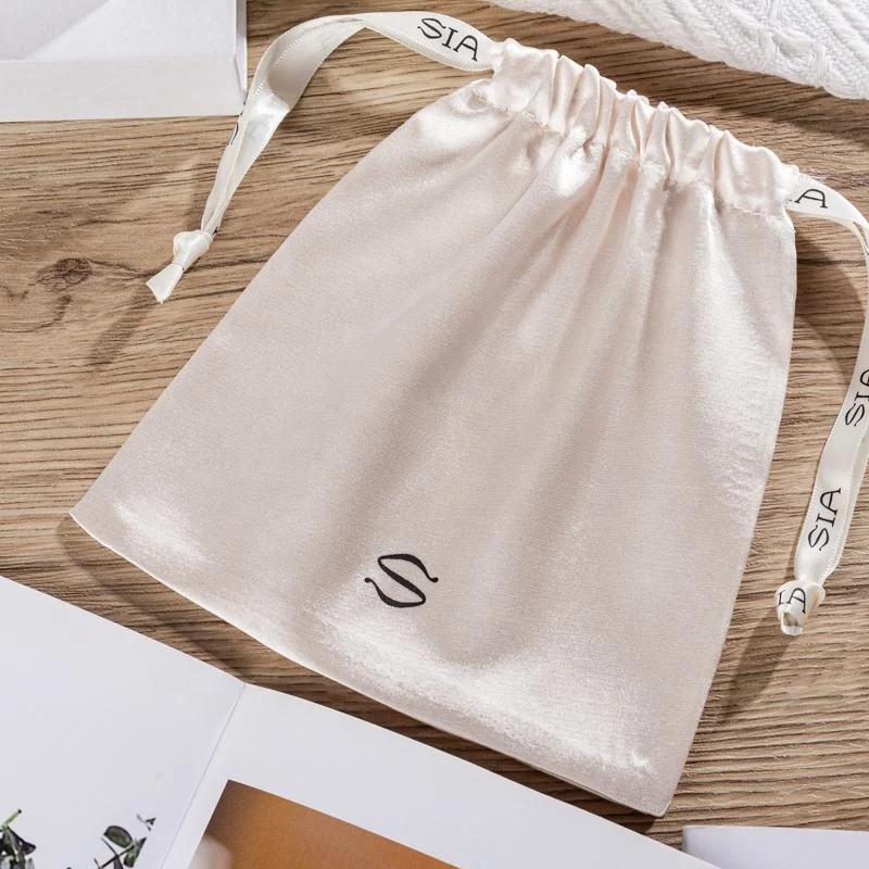 Satin Drawstring Pouch — image 5
