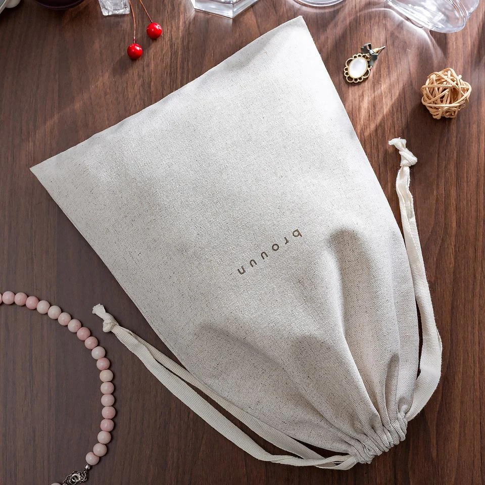 Cotton Drawstring Pouch — image 2