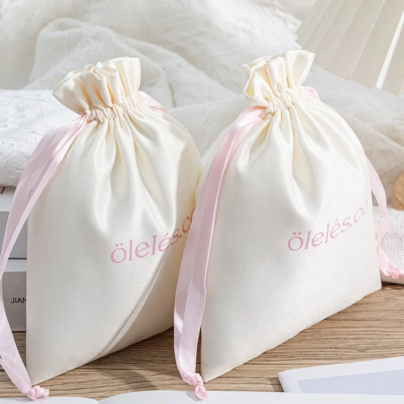 Satin Drawstring Pouch — image 2