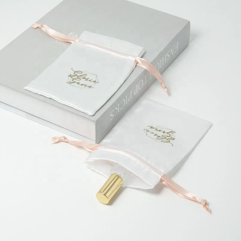Satin Drawstring Pouch — image 4
