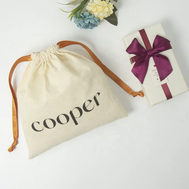 Cotton Drawstring Pouch — image 2