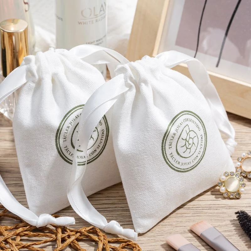 Cotton Drawstring Pouch — image 2