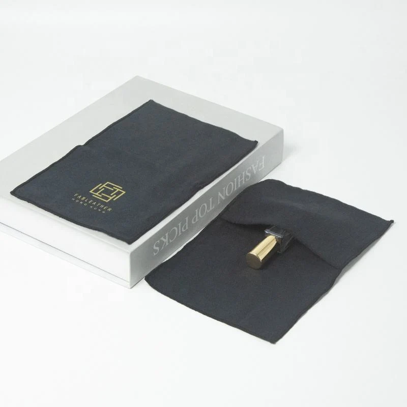 Black Fabric Envelope Pouch — image 5