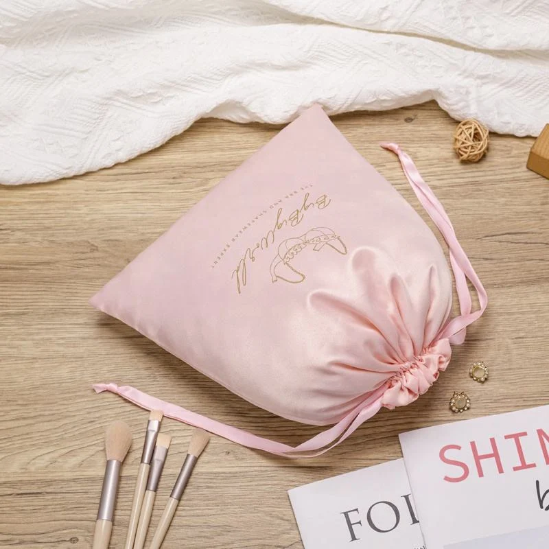 Satin Drawstring Pouch — image 4