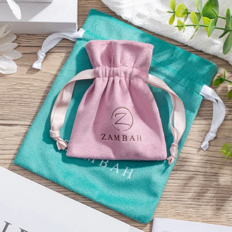 Velvet Drawstring Pouch — image 5