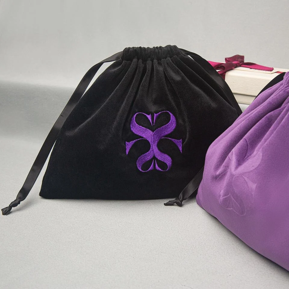 Velvet Drawstring Pouch — image 3