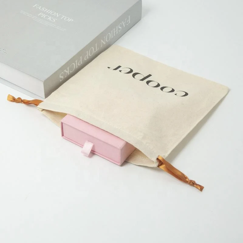Cotton Drawstring Pouch — image 4