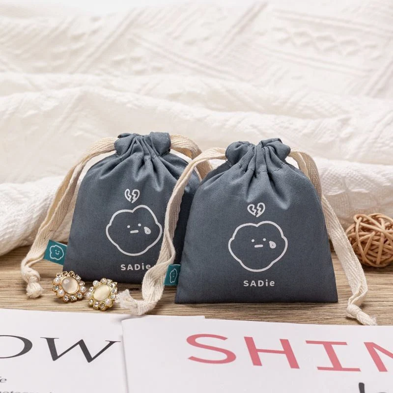 Cotton Drawstring Pouch — image 2