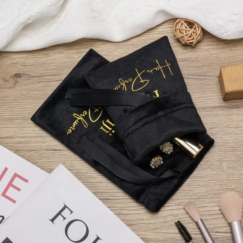 Velvet Drawstring Pouch — image 5