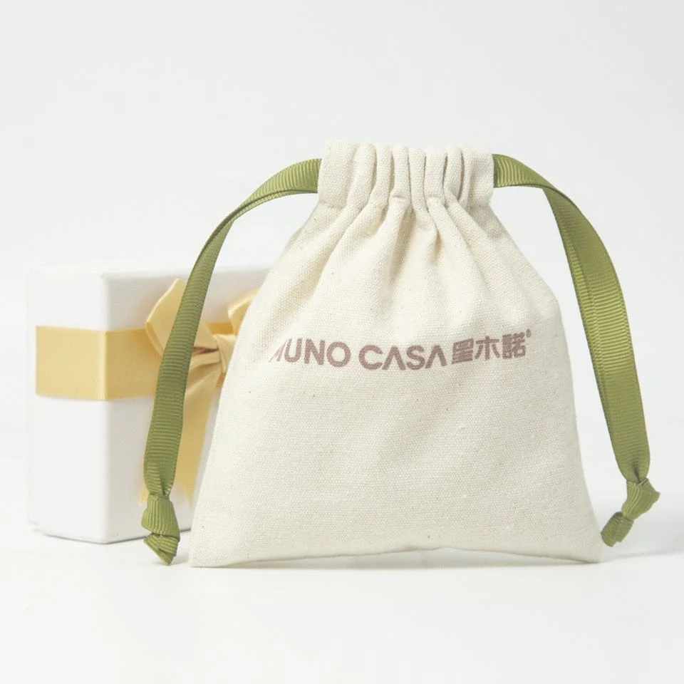 Cotton Drawstring Pouch — image 2