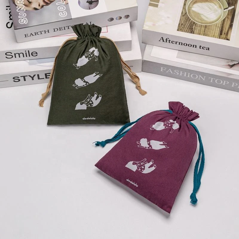 Cotton Drawstring Pouch — image 4