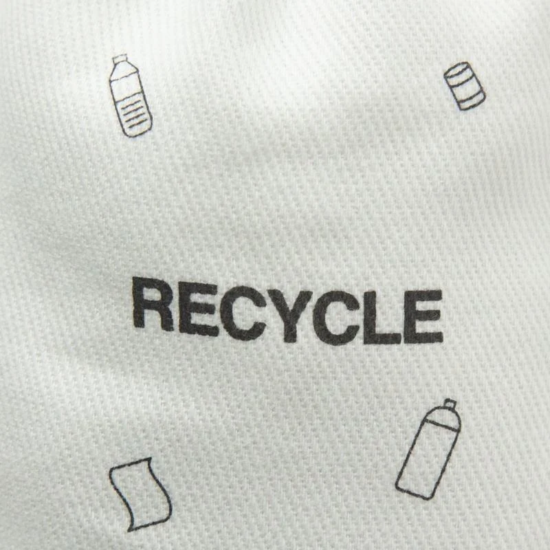 White Cotton Drawstring Pouch — image 5