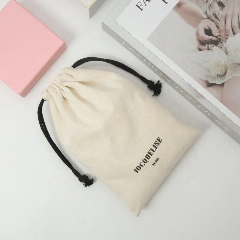 Cotton Drawstring Pouch — image 3
