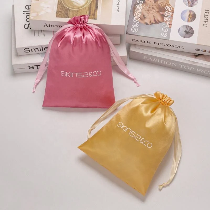 Satin Drawstring Pouch — image 4