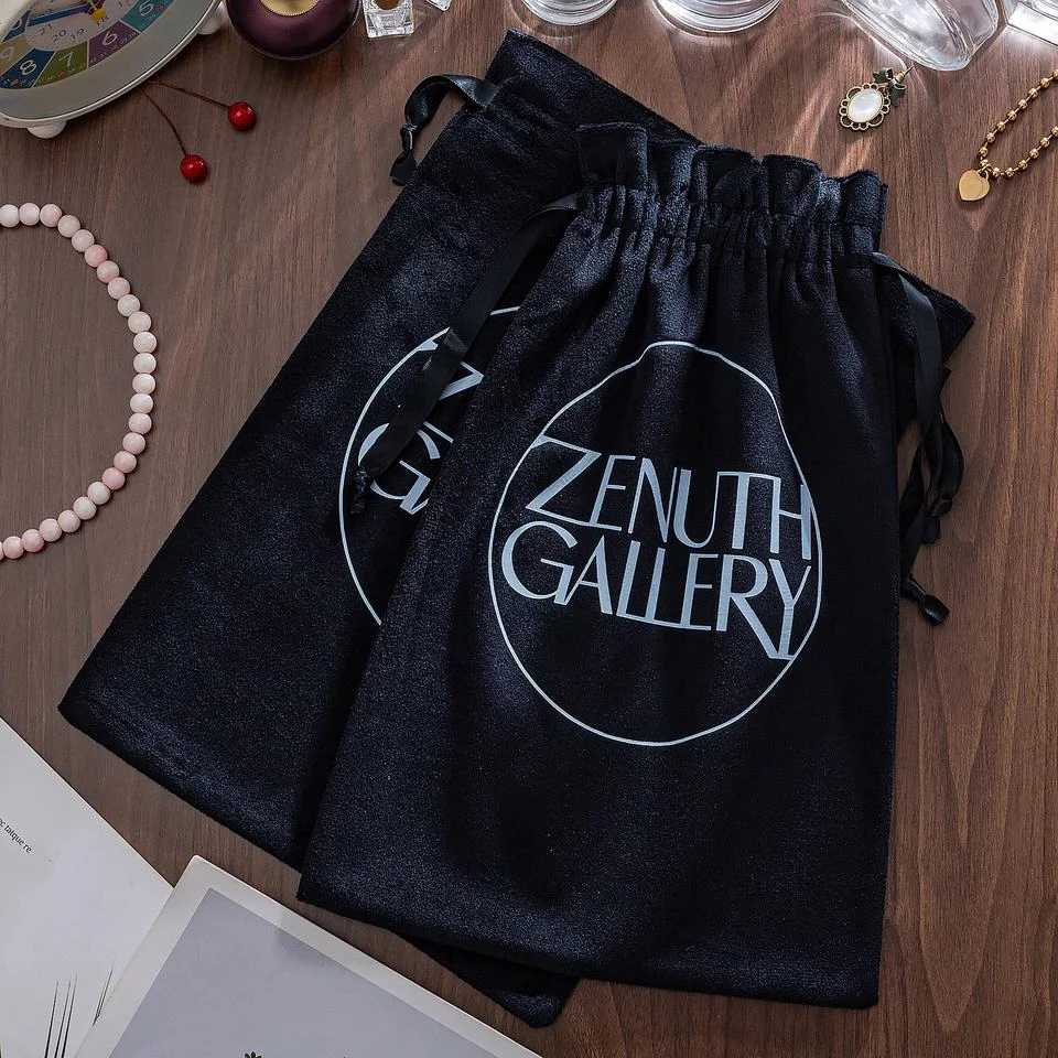 Velvet Drawstring Pouch — image 3