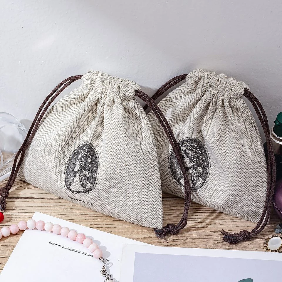 Cotton Drawstring Pouch — image 2