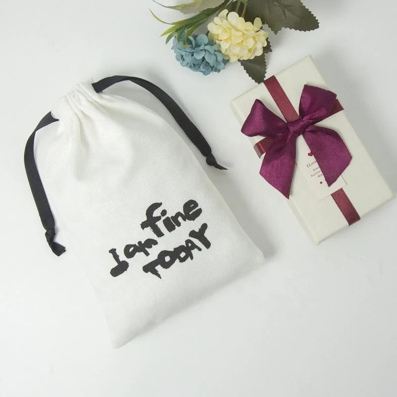 Cotton Drawstring Pouch — image 3