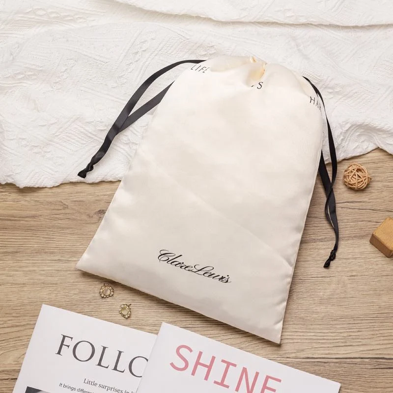 Satin Drawstring Pouch — image 3