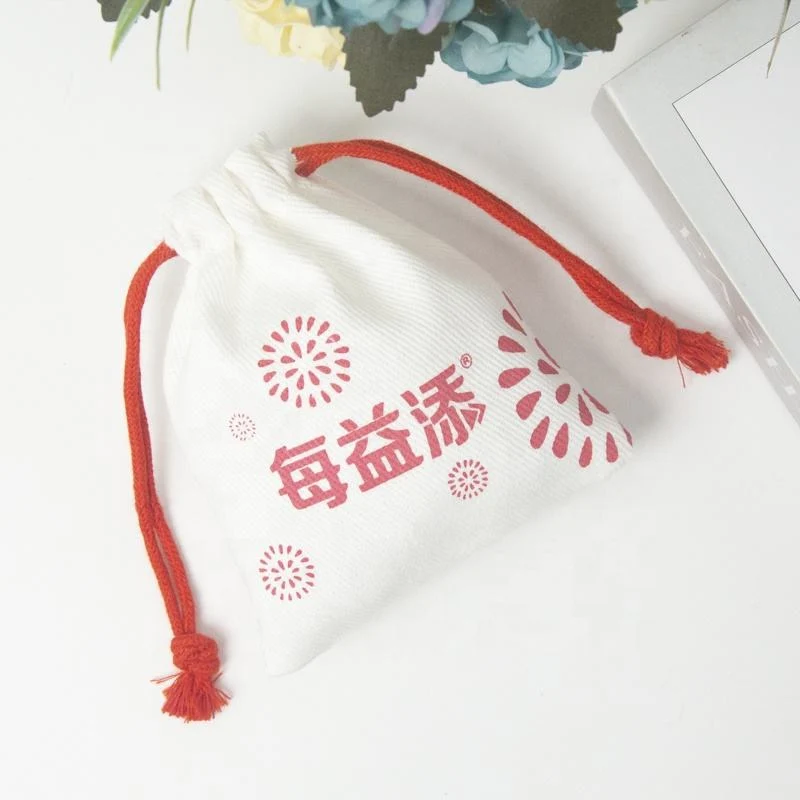 Cotton Drawstring Pouch — image 3