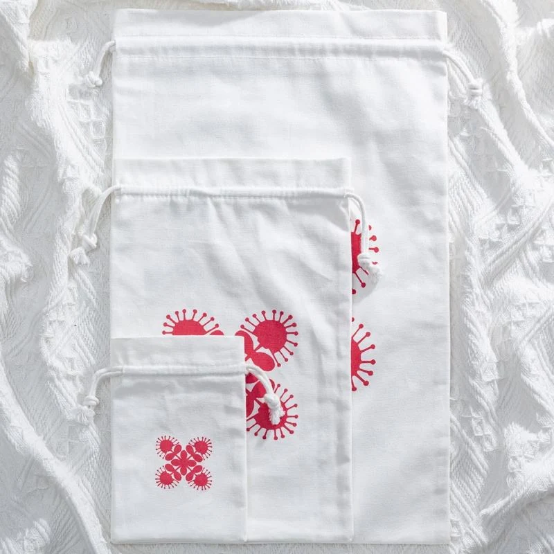 Cotton Drawstring Pouch — image 3