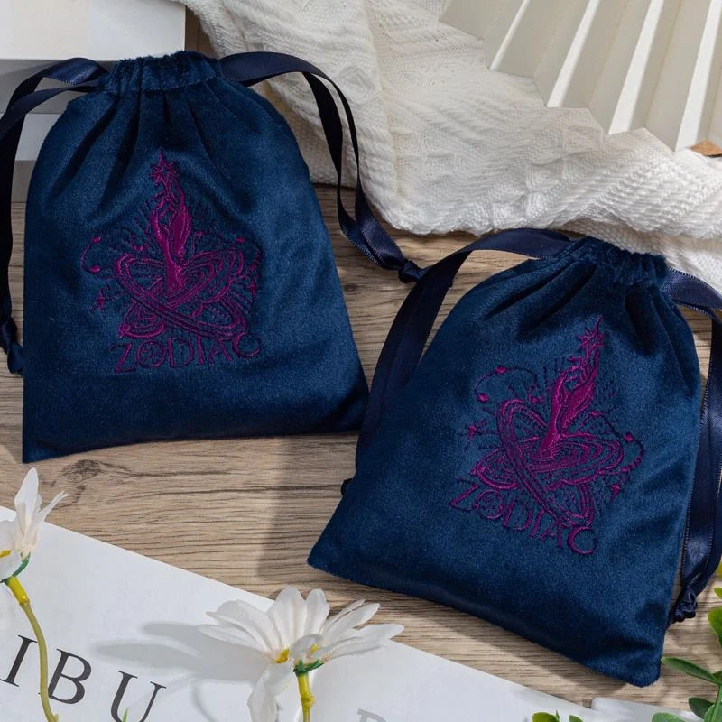 Velvet Drawstring Pouch — image 3