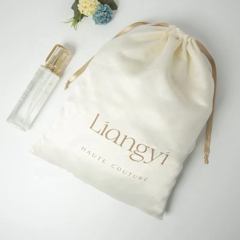 Satin Drawstring Pouch — image 3
