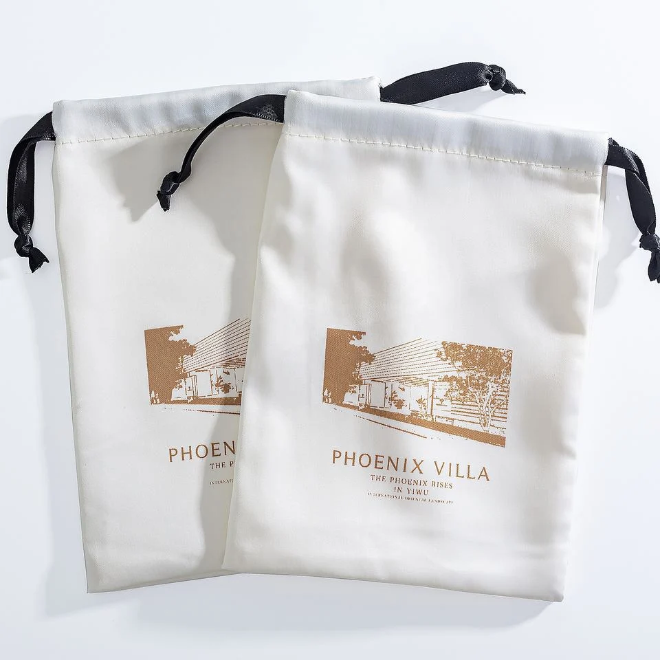 Satin Drawstring Pouch — image 3