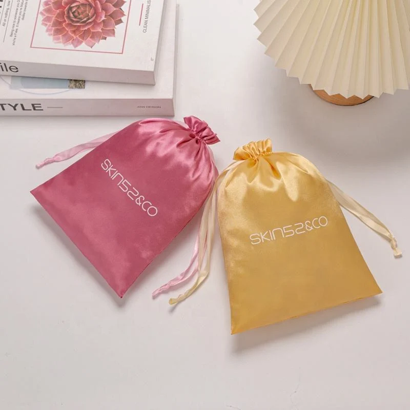 Satin Drawstring Pouch — image 3