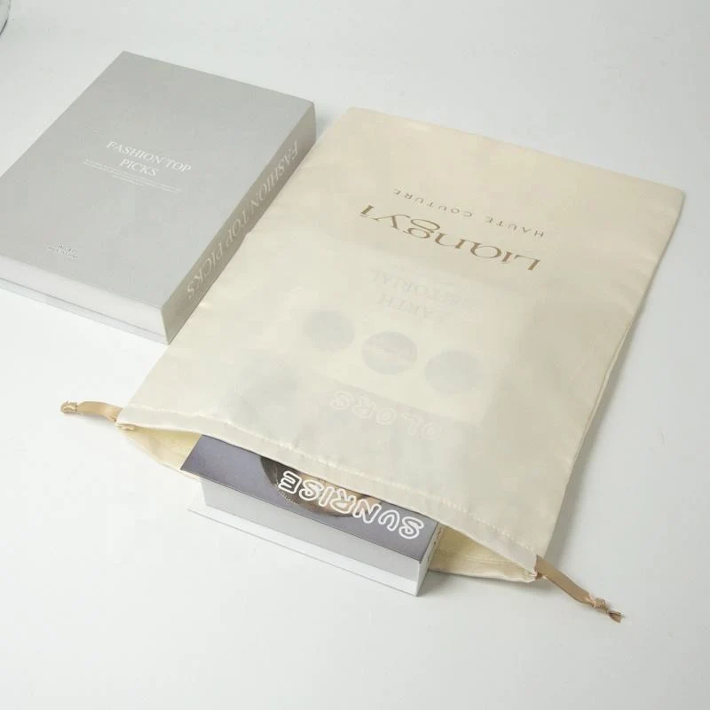 Satin Drawstring Pouch — image 4