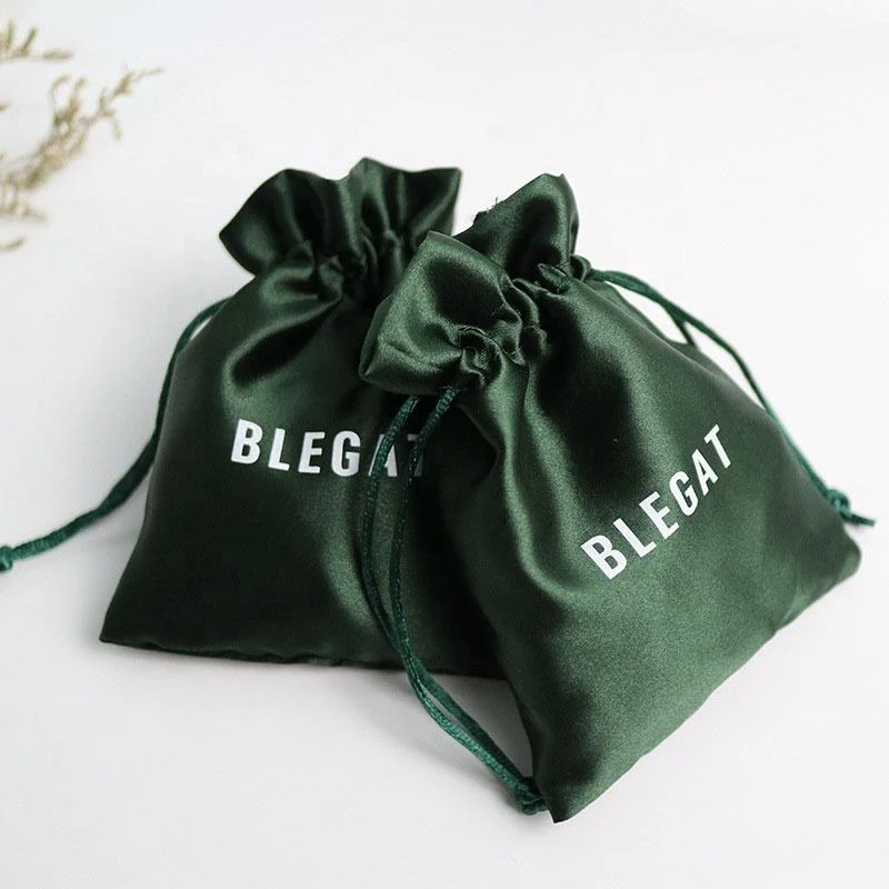 Satin Drawstring Pouch — image 3