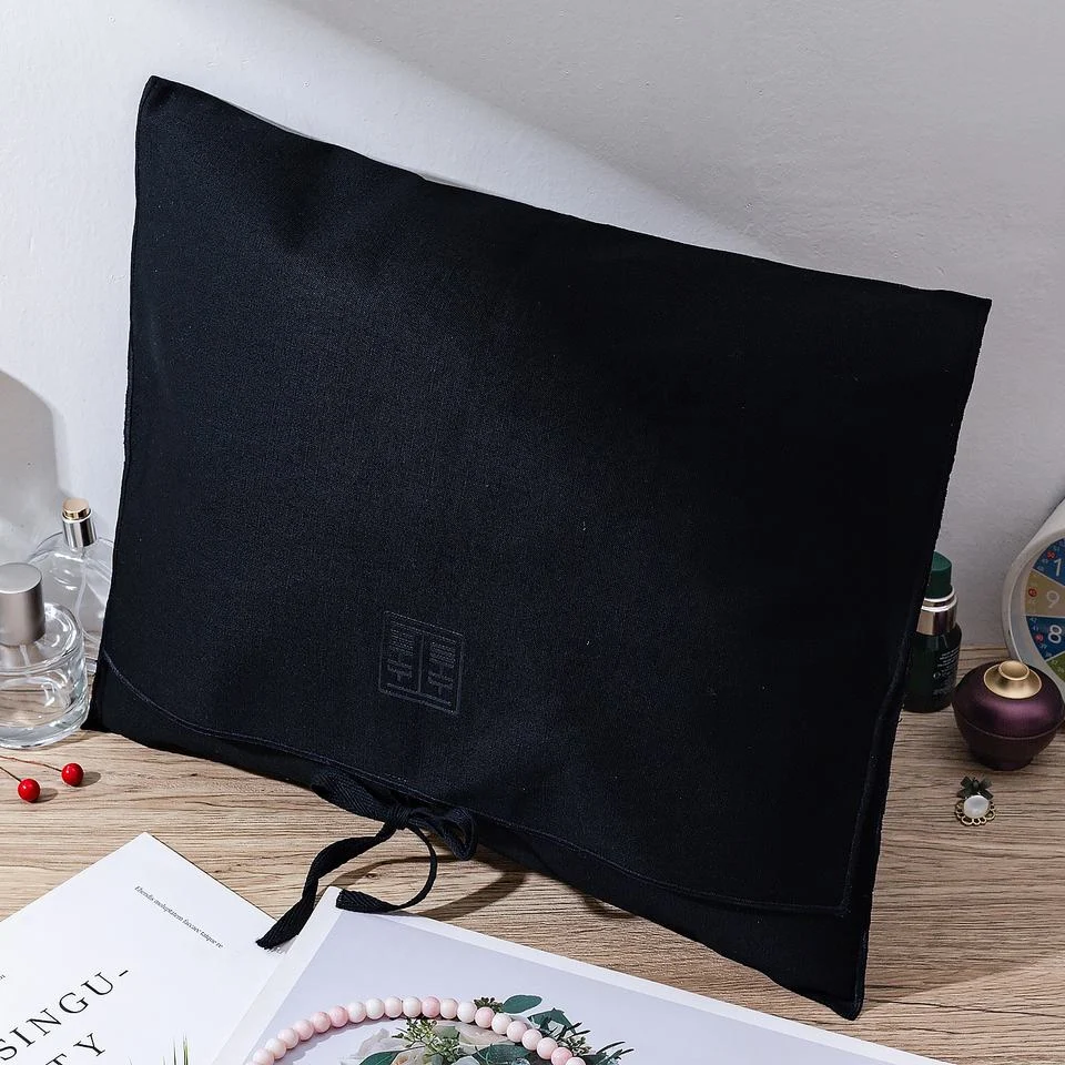Black Fabric Envelope Pouch — image 2