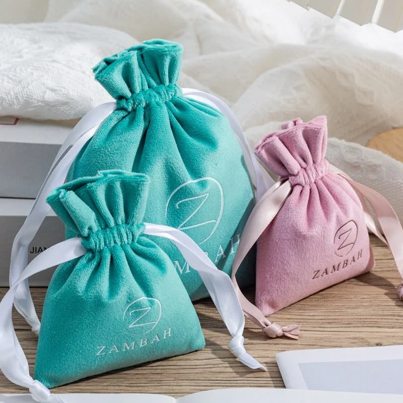 Velvet Drawstring Pouch — image 2