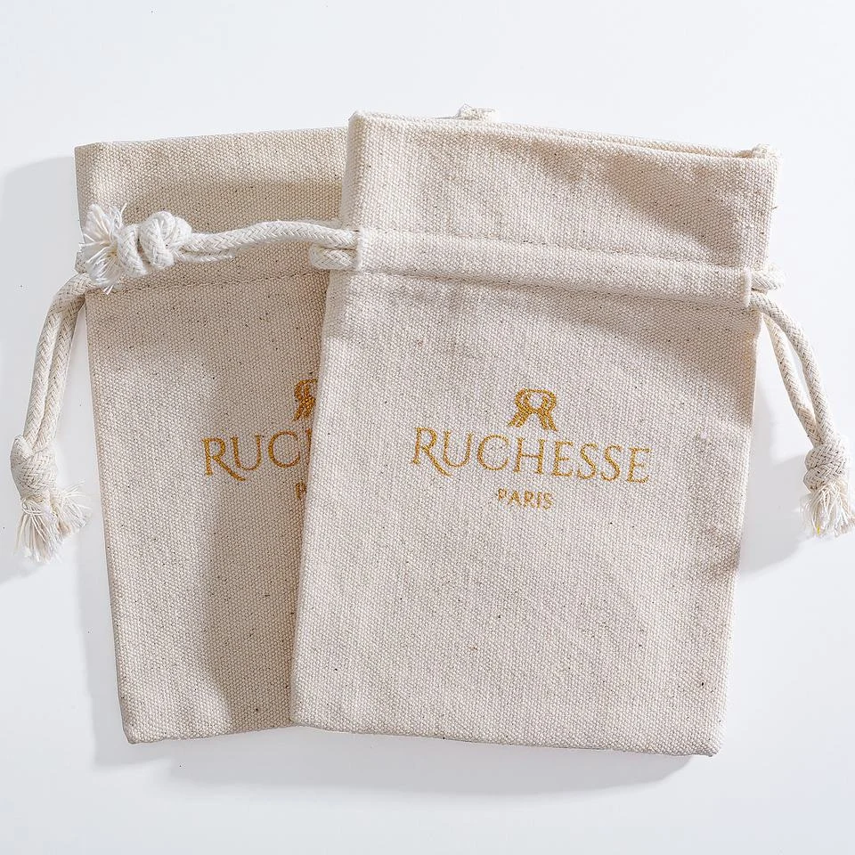Cotton Drawstring Pouch — image 3