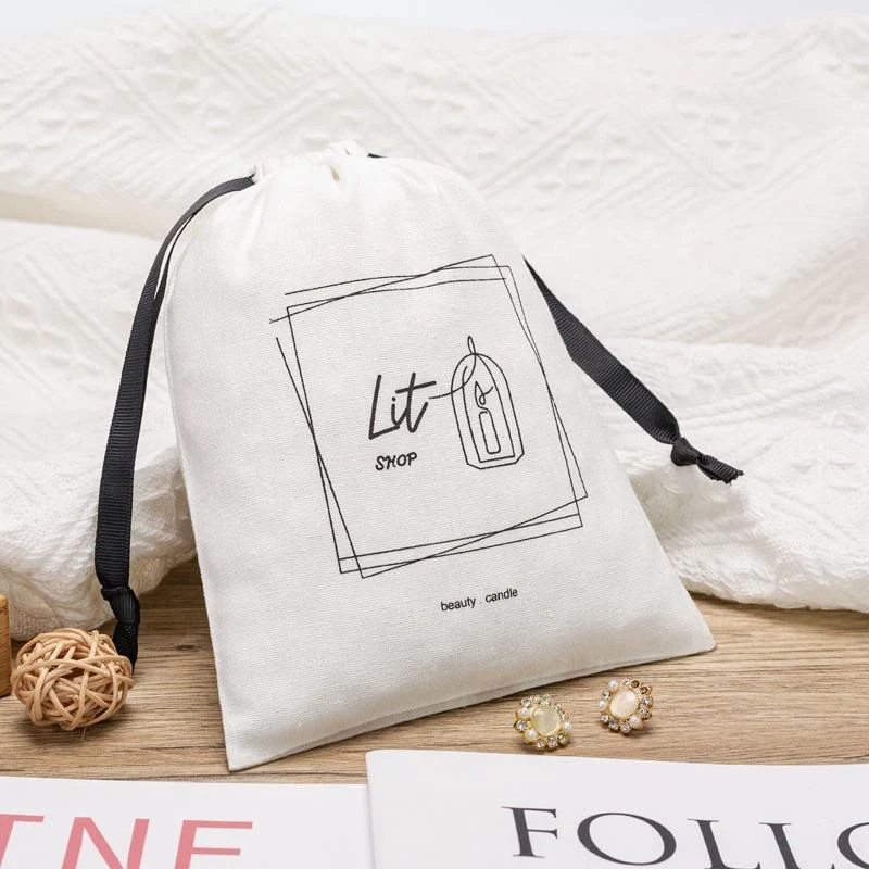 Fabric Drawstring Pouch — image 3