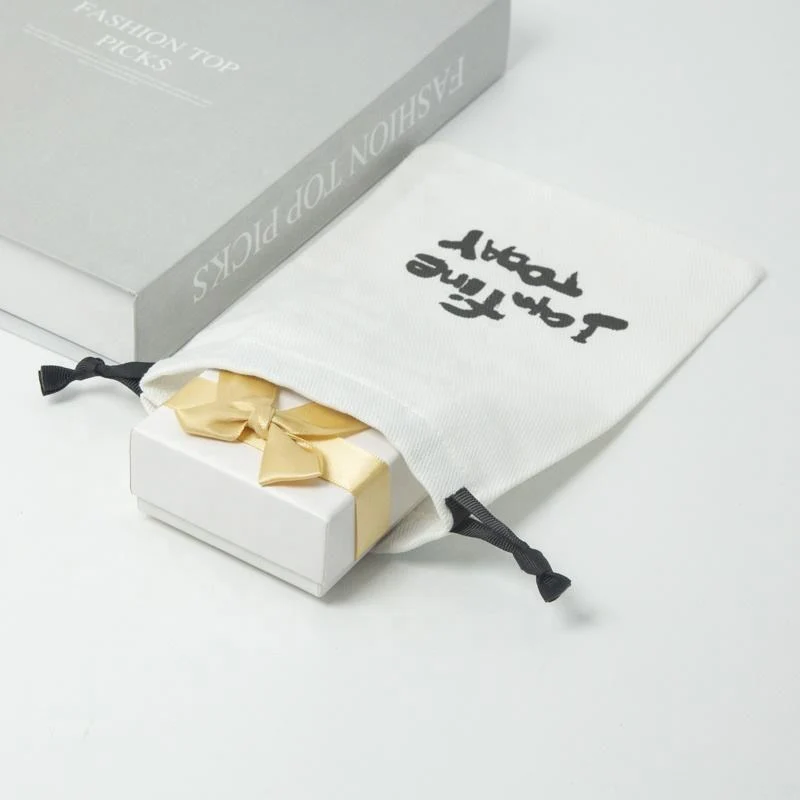 Cotton Drawstring Pouch — image 4