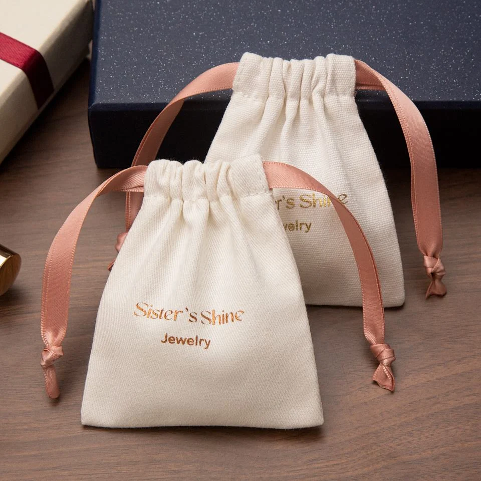 Cotton Drawstring Pouch — image 2