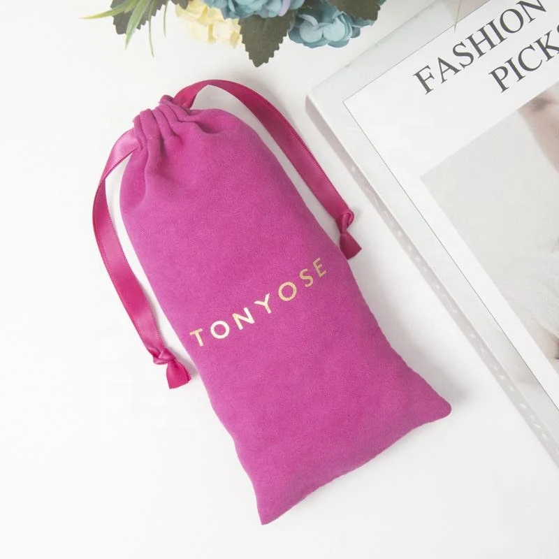 Microfiber Drawstring Pouch — image 3