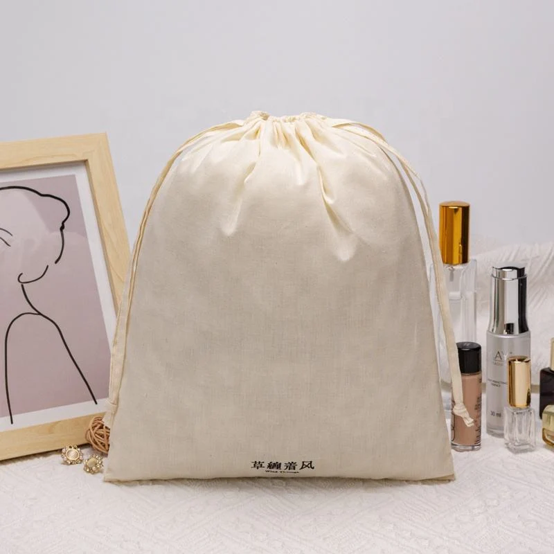 Cotton Drawstring Pouch — image 2