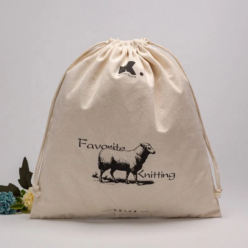 Cotton Drawstring Pouch — image 2